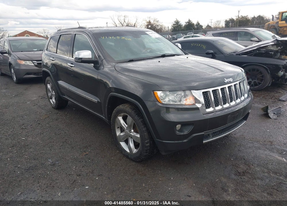 2011 JEEP GRAND CHEROKEE OVERLAND VIN: 1J4RR6GT7BC600350