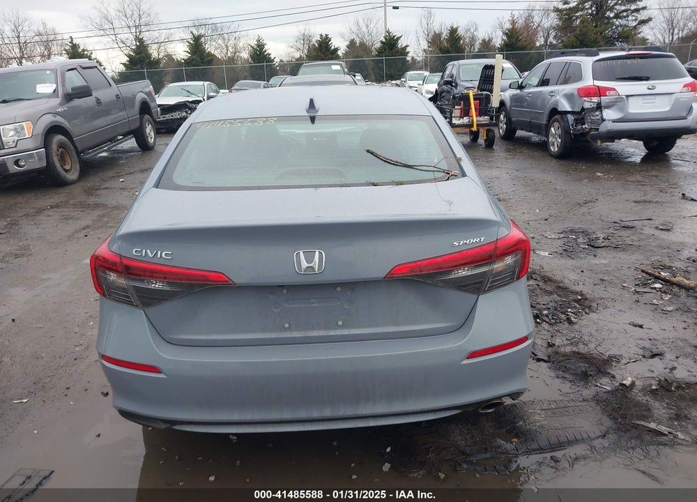 2022 HONDA CIVIC VIN: 2HGFE2F56NH561351