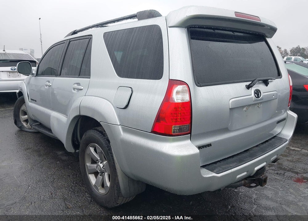 2008 TOYOTA 4RUNNER LIMITED V8 VIN: JTEBT17R480069274
