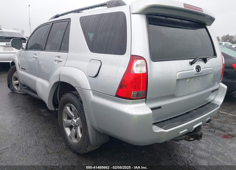 2008 TOYOTA 4RUNNER LIMITED V8 VIN: JTEBT17R480069274