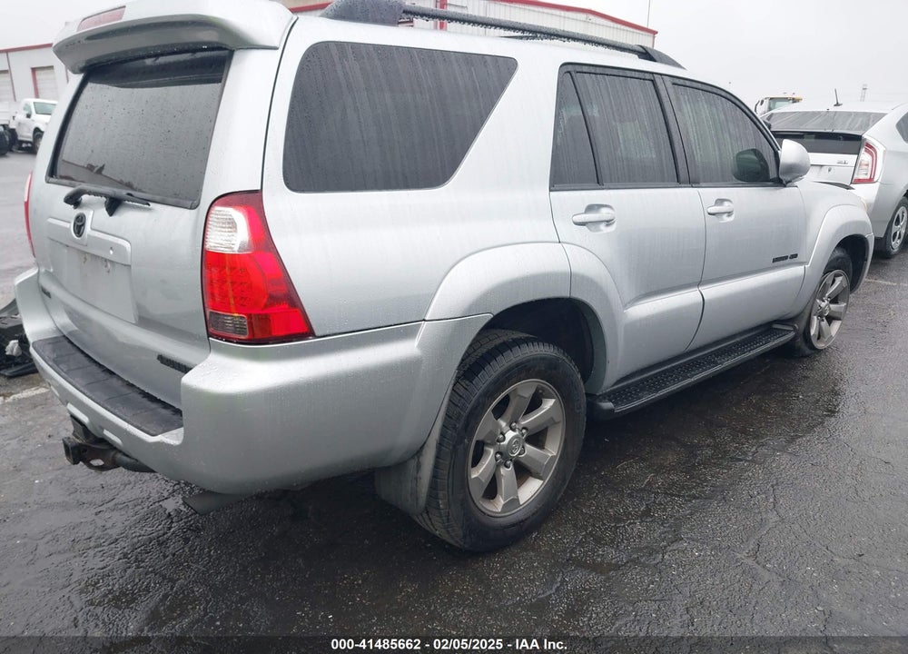 2008 TOYOTA 4RUNNER LIMITED V8 VIN: JTEBT17R480069274