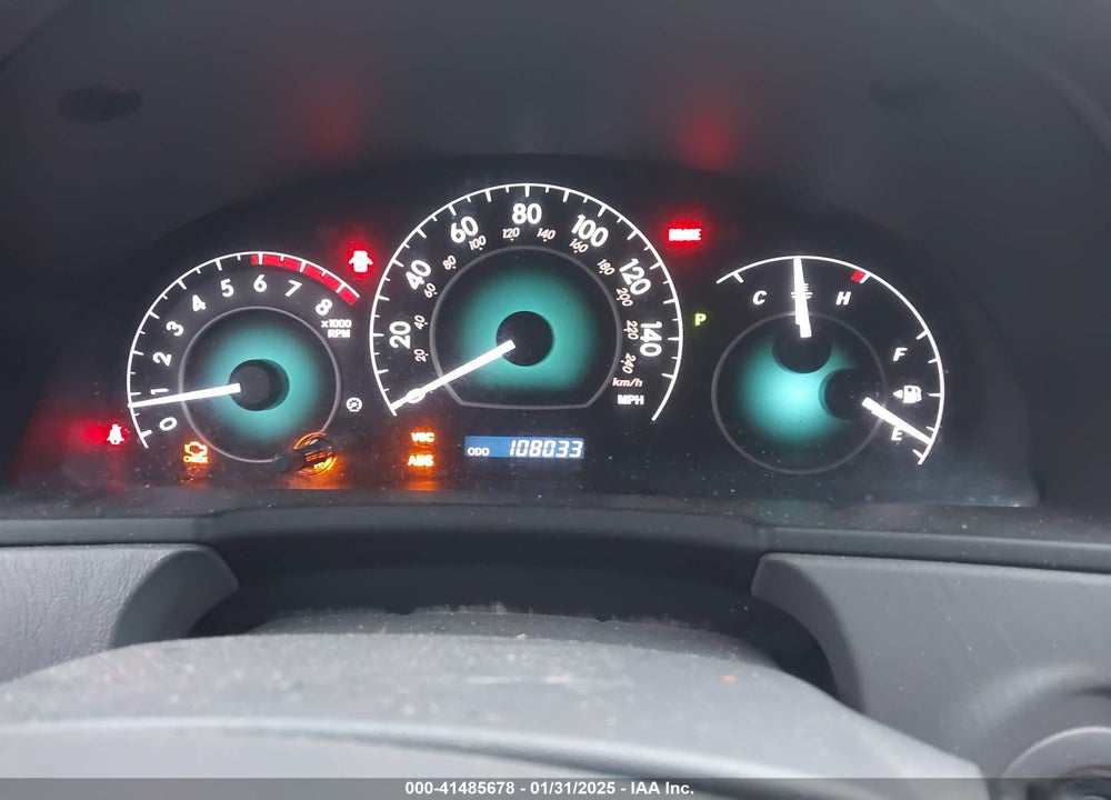 2008 TOYOTA CAMRY SOLARA VIN: 4T1FA38P08U158364