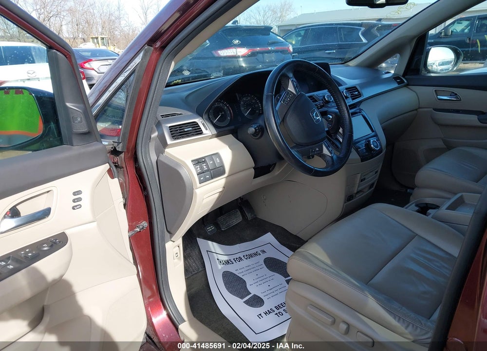 2016 HONDA ODYSSEY TOURING/TOURING ELITE VIN: 5FNRL5H9XGB051144