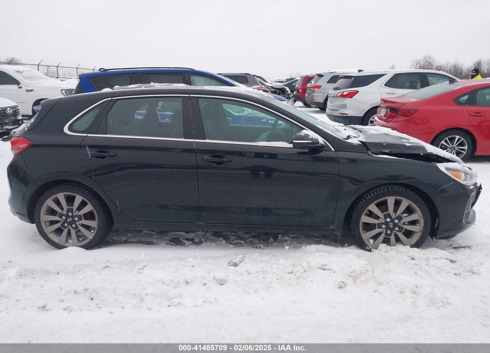 2018 HYUNDAI ELANTRA GT SPORT VIN: KMHH55LCXJU080369