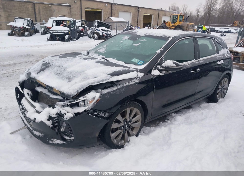 2018 HYUNDAI ELANTRA GT SPORT VIN: KMHH55LCXJU080369
