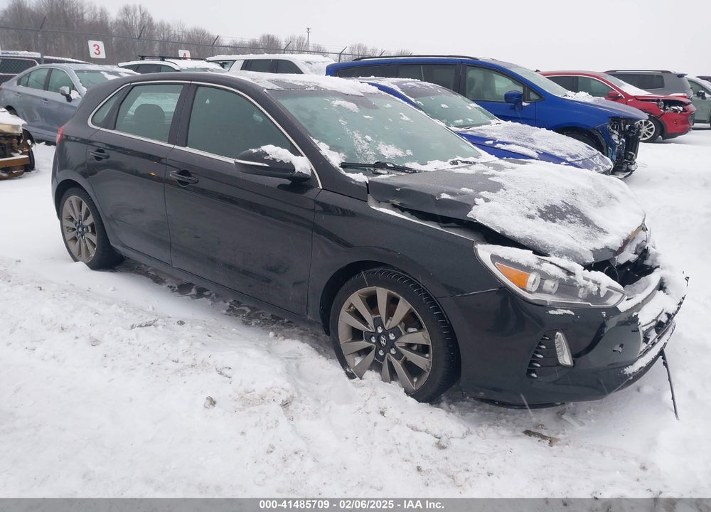 2018 HYUNDAI ELANTRA GT SPORT VIN: KMHH55LCXJU080369