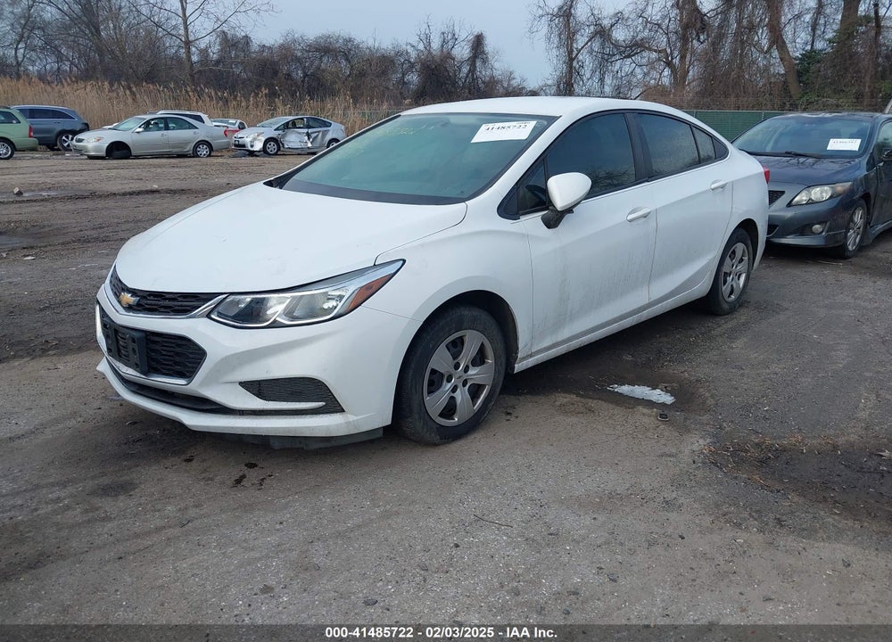 2016 CHEVROLET CRUZE LS MANUAL VIN: 1G1BB5SM6G7321048