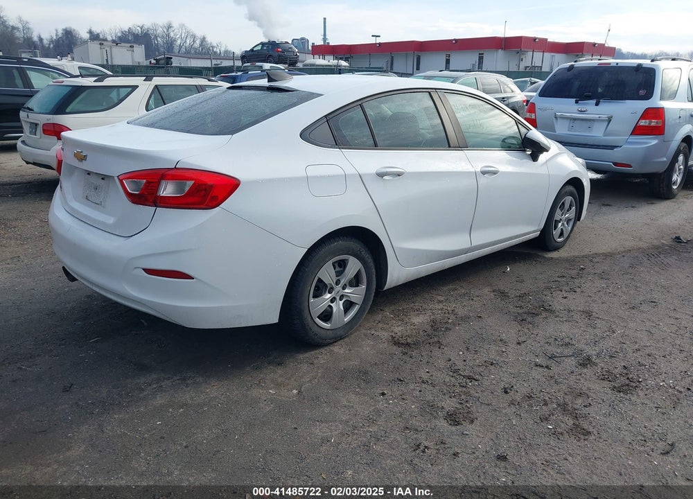 2016 CHEVROLET CRUZE LS MANUAL VIN: 1G1BB5SM6G7321048