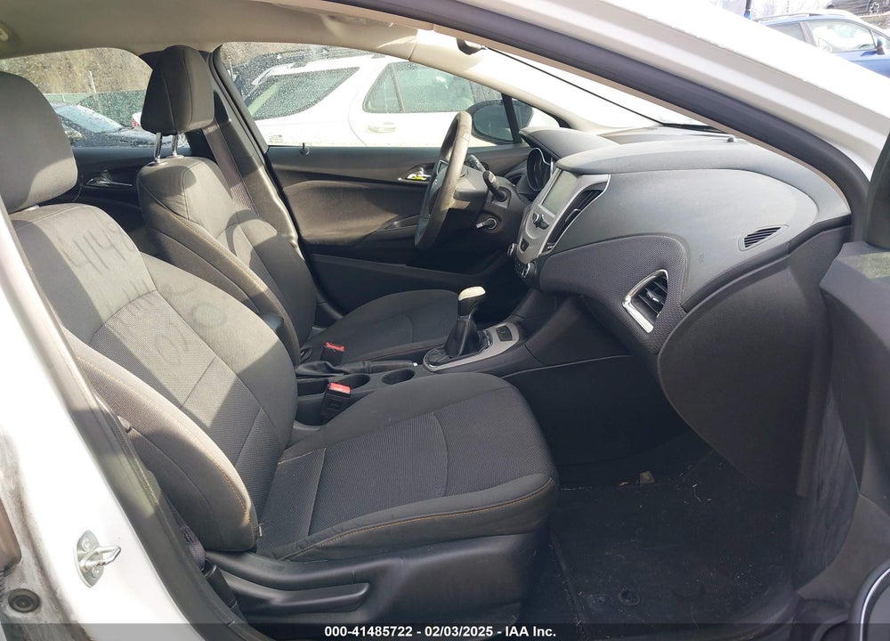 2016 CHEVROLET CRUZE LS MANUAL VIN: 1G1BB5SM6G7321048