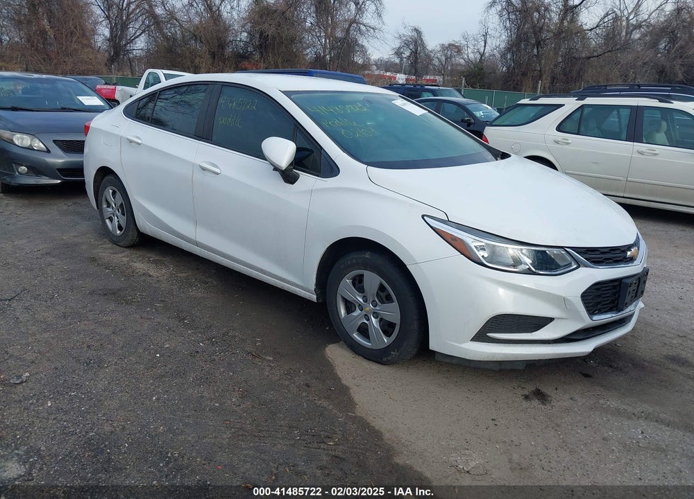 2016 CHEVROLET CRUZE LS MANUAL VIN: 1G1BB5SM6G7321048