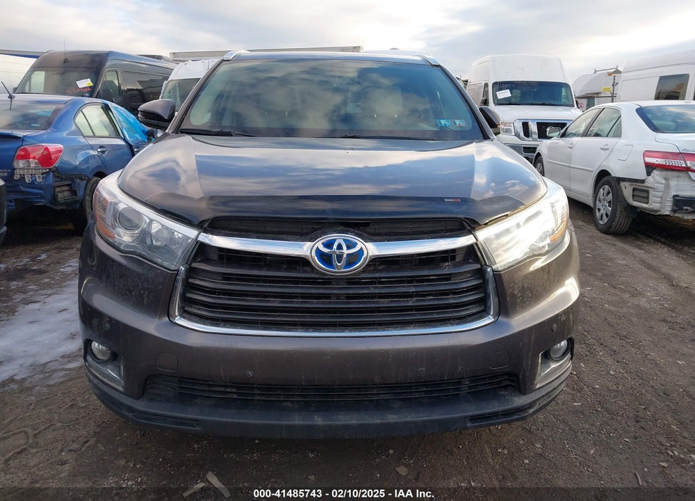 2015 TOYOTA HIGHLANDER HYBRID LIMITED VIN: 5TDDCRFH4FS009994