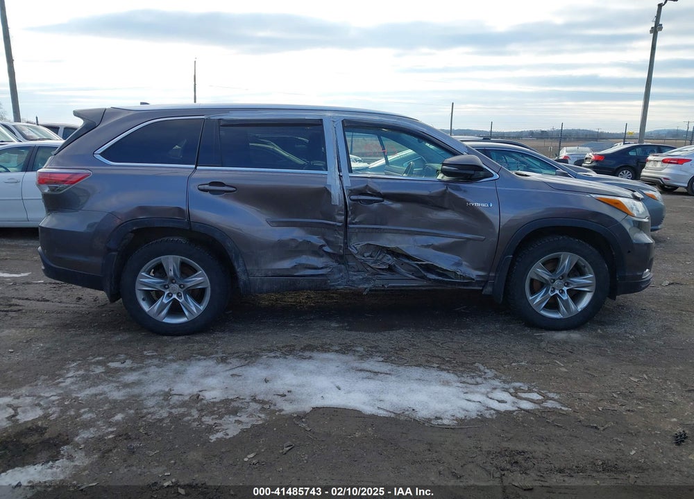 2015 TOYOTA HIGHLANDER HYBRID LIMITED VIN: 5TDDCRFH4FS009994