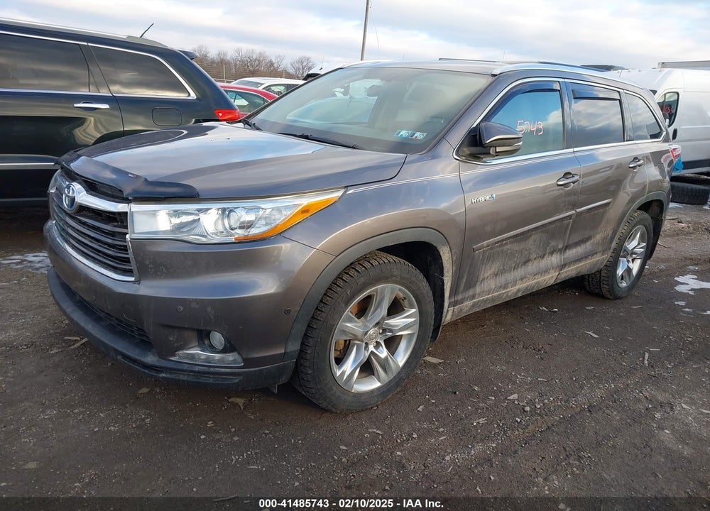 2015 TOYOTA HIGHLANDER HYBRID LIMITED VIN: 5TDDCRFH4FS009994