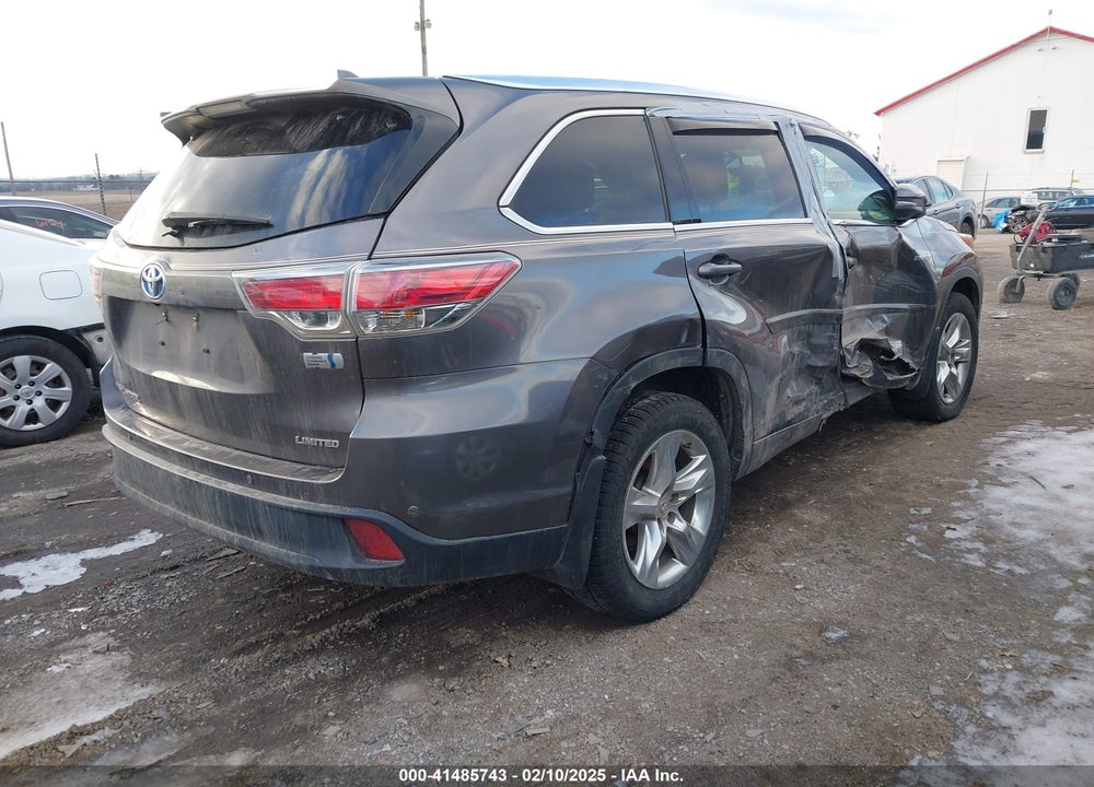 2015 TOYOTA HIGHLANDER HYBRID LIMITED VIN: 5TDDCRFH4FS009994