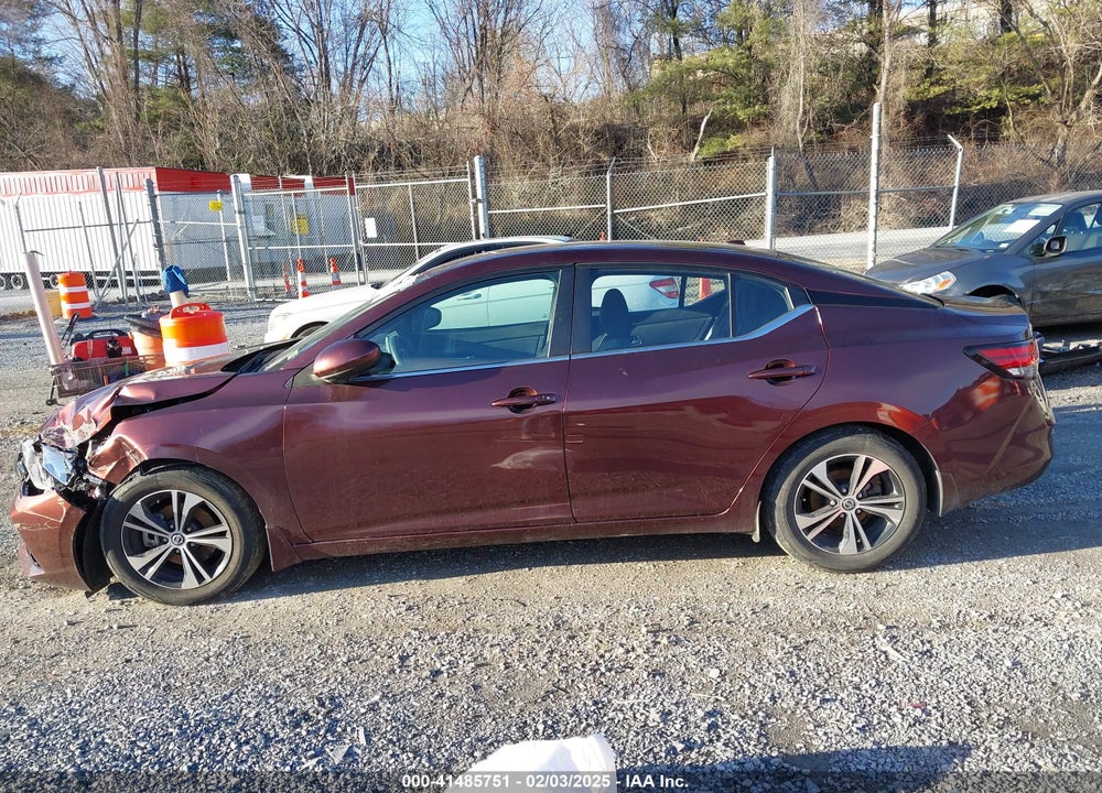 2021 NISSAN SENTRA VIN: 3N1AB8CV9MY301370