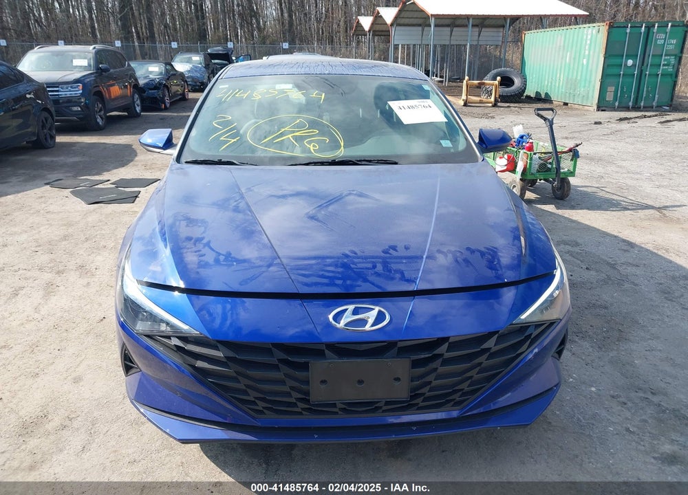 2021 HYUNDAI ELANTRA VIN: 5NPLL4AG6MH052183