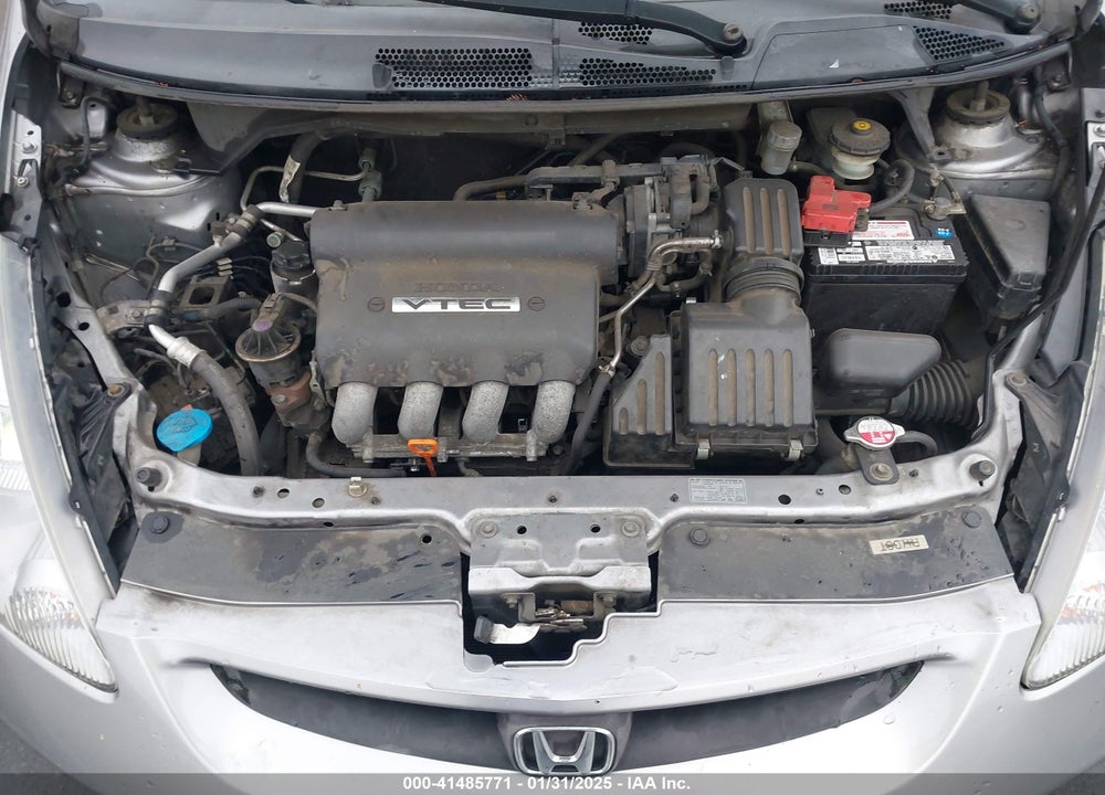 2007 HONDA FIT VIN: JHMGD37447S059305