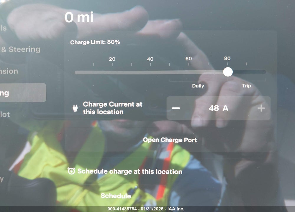 2022 TESLA MODEL X VIN: 7SAXCDE5XNF356582