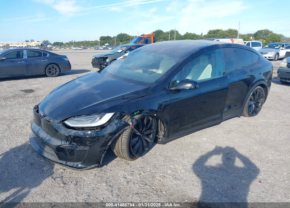 2022 TESLA MODEL X VIN: 7SAXCDE5XNF356582