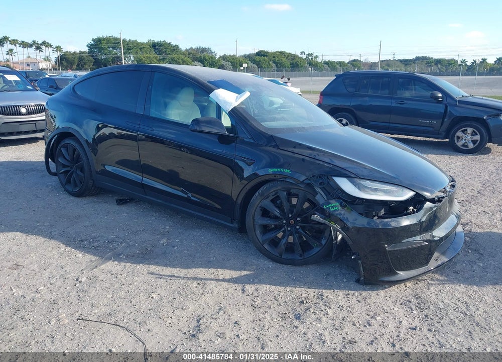 2022 TESLA MODEL X VIN: 7SAXCDE5XNF356582