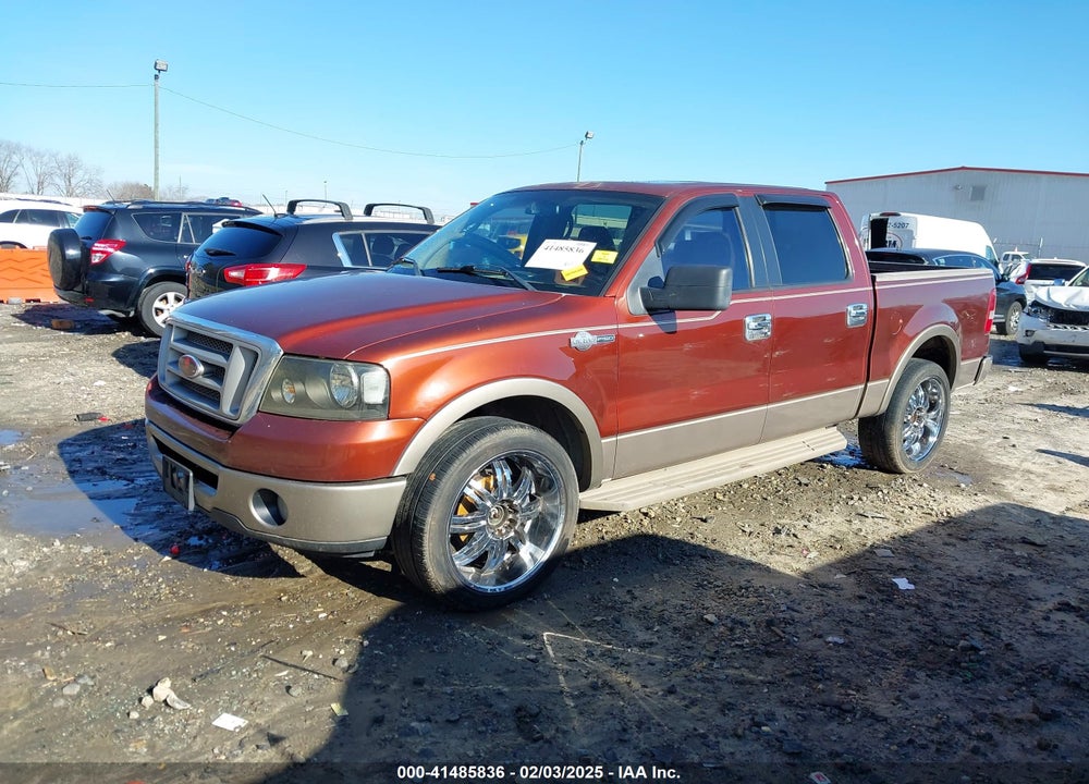 2006 FORD F-150 LARIAT/XLT VIN: 1FTPW12586KB15891