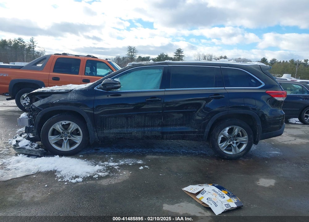 2017 TOYOTA HIGHLANDER LIMITED VIN: 5TDDZRFH4HS474860