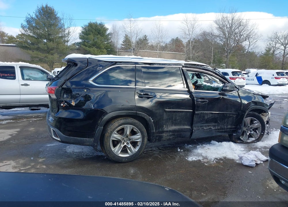 2017 TOYOTA HIGHLANDER LIMITED VIN: 5TDDZRFH4HS474860