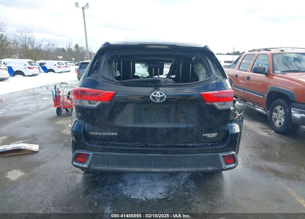 2017 TOYOTA HIGHLANDER LIMITED VIN: 5TDDZRFH4HS474860