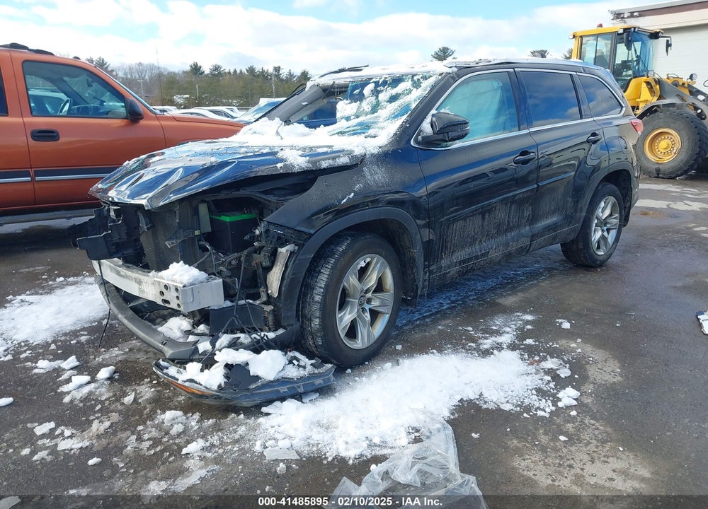 2017 TOYOTA HIGHLANDER LIMITED VIN: 5TDDZRFH4HS474860