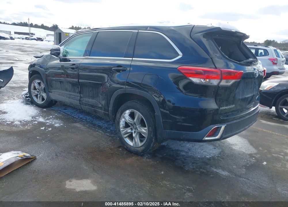 2017 TOYOTA HIGHLANDER LIMITED VIN: 5TDDZRFH4HS474860