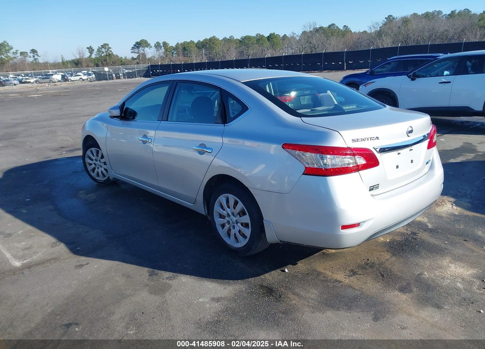 2013 NISSAN SENTRA SV VIN: 3N1AB7AP4DL643241