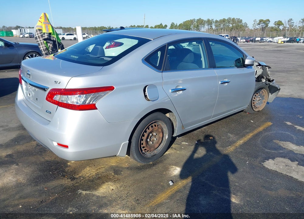 2013 NISSAN SENTRA SV VIN: 3N1AB7AP4DL643241