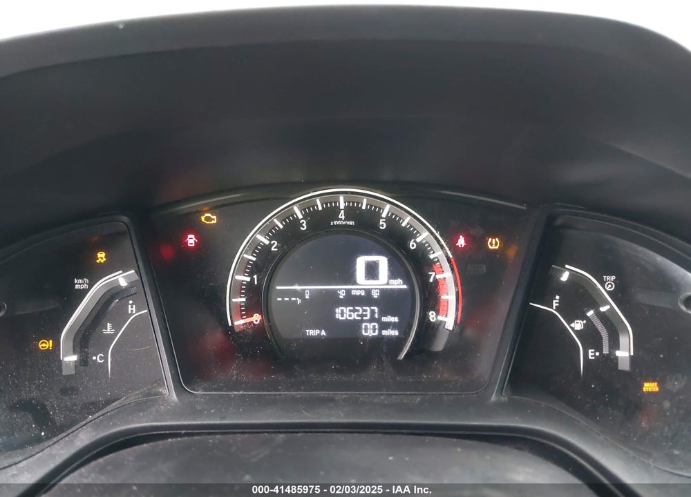2016 HONDA CIVIC VIN: 19XFC2F56GE043940