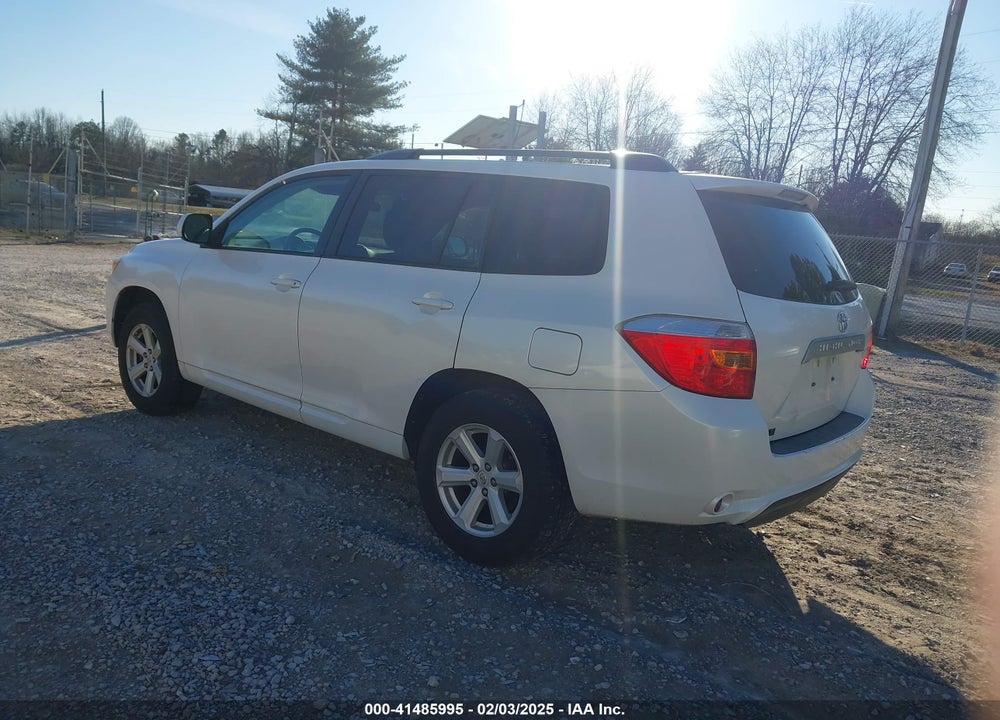 2010 TOYOTA HIGHLANDER BASE V6 VIN: 5TDZK3EH0AS002766
