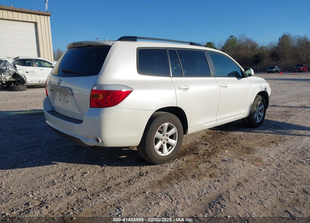2010 TOYOTA HIGHLANDER BASE V6 VIN: 5TDZK3EH0AS002766