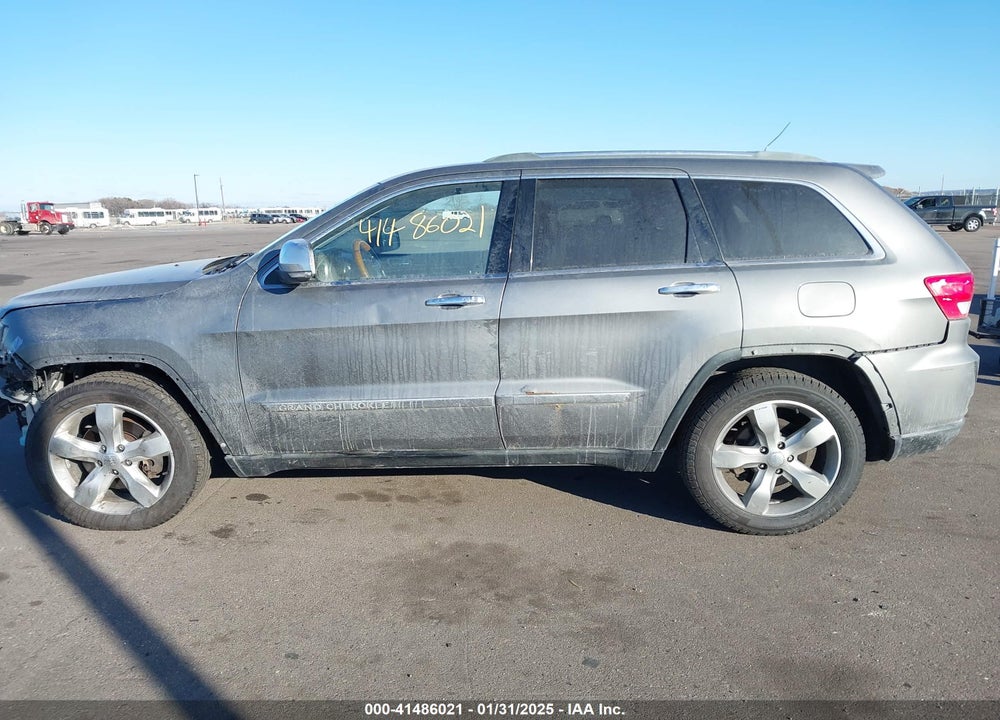 2011 JEEP GRAND CHEROKEE OVERLAND VIN: 1J4RR6GT0BC649776
