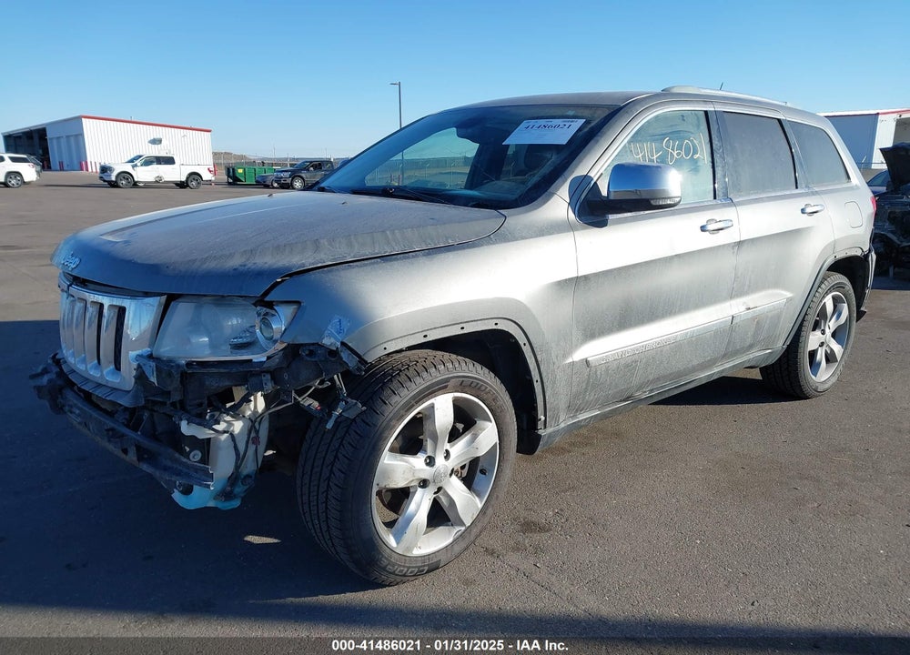 2011 JEEP GRAND CHEROKEE OVERLAND VIN: 1J4RR6GT0BC649776