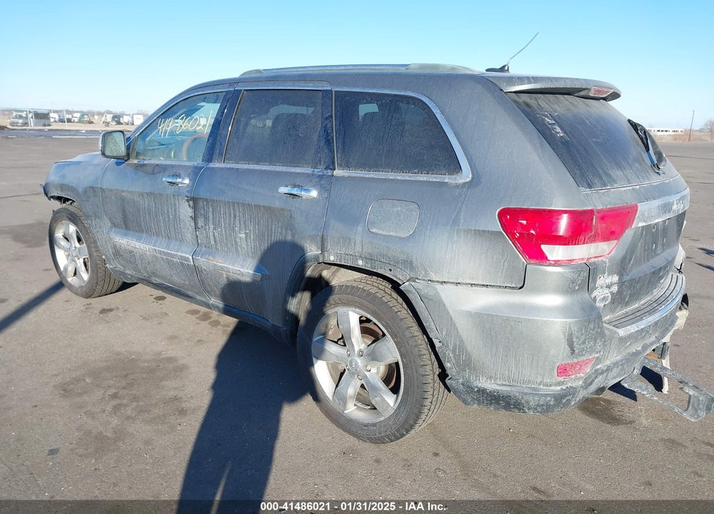 2011 JEEP GRAND CHEROKEE OVERLAND VIN: 1J4RR6GT0BC649776