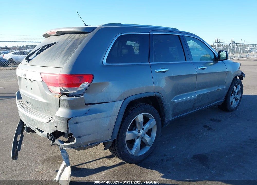 2011 JEEP GRAND CHEROKEE OVERLAND VIN: 1J4RR6GT0BC649776