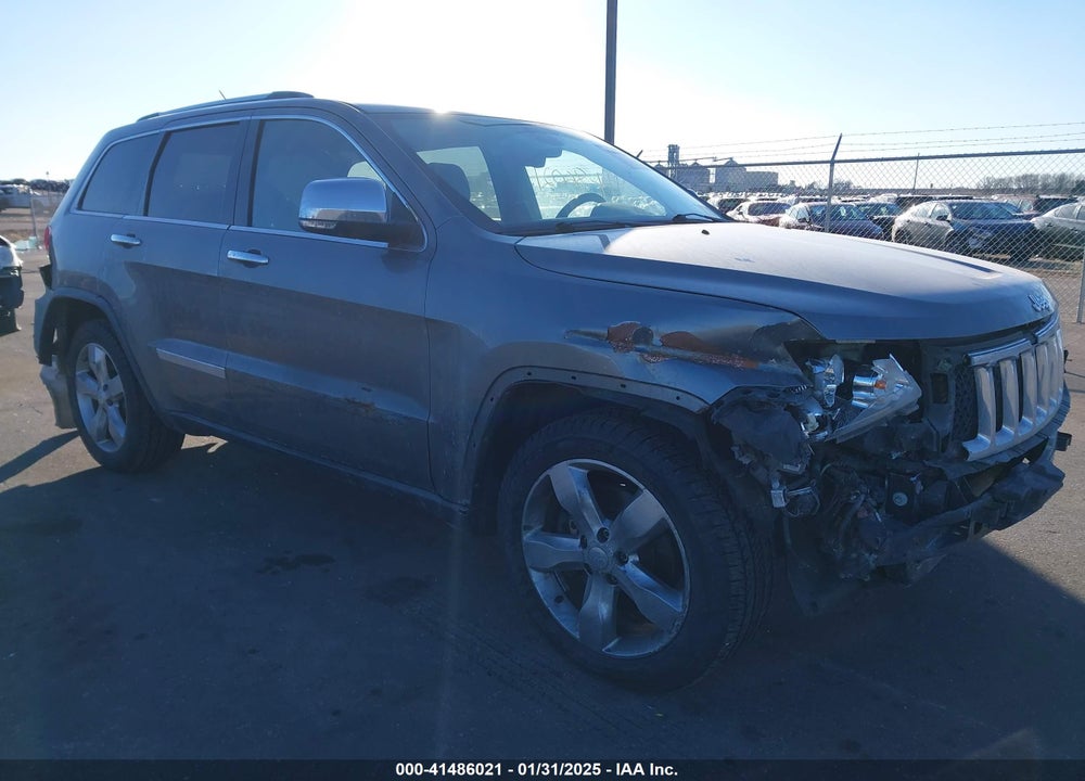 2011 JEEP GRAND CHEROKEE OVERLAND VIN: 1J4RR6GT0BC649776