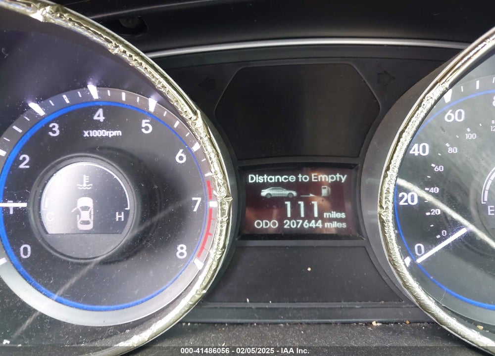 2013 HYUNDAI SONATA VIN: 5NPEB4AC4DH724749