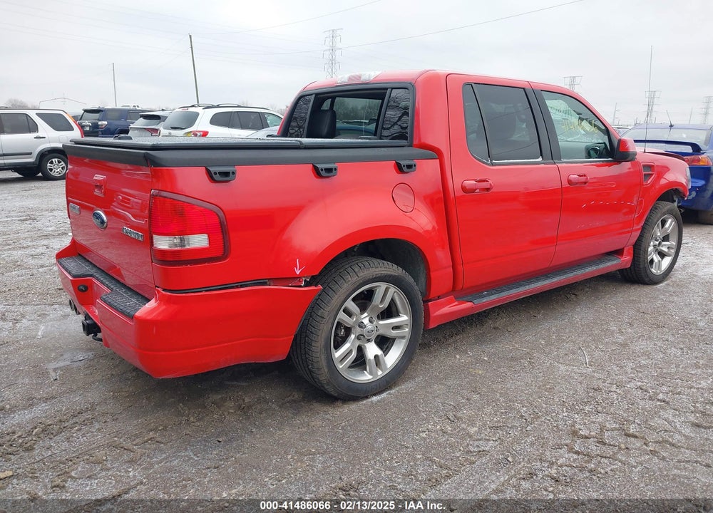 2008 FORD EXPLORER SPORT TRAC LIMITED VIN: 1FMEU238X8UB34229