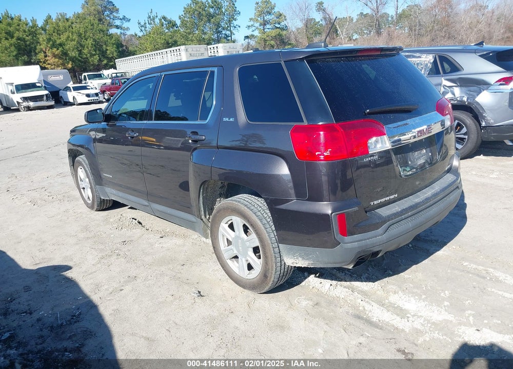 2016 GMC TERRAIN SLE-1 VIN: 2GKFLSEK8G6104815