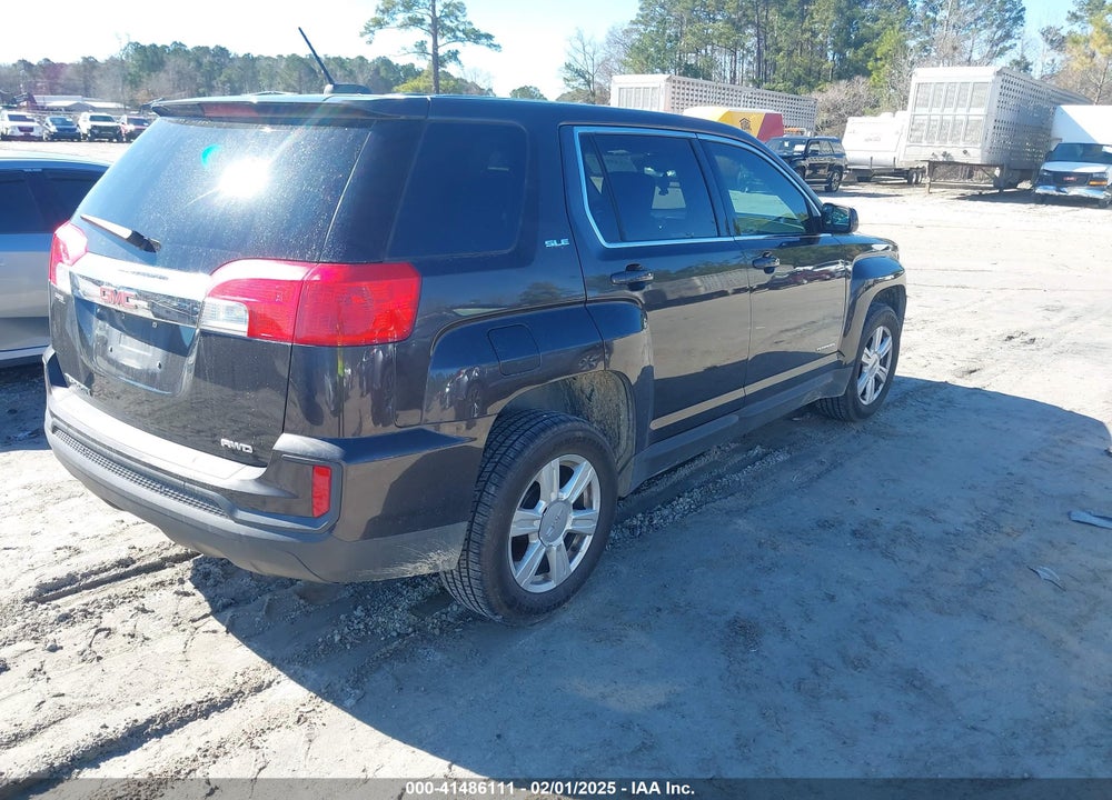 2016 GMC TERRAIN SLE-1 VIN: 2GKFLSEK8G6104815