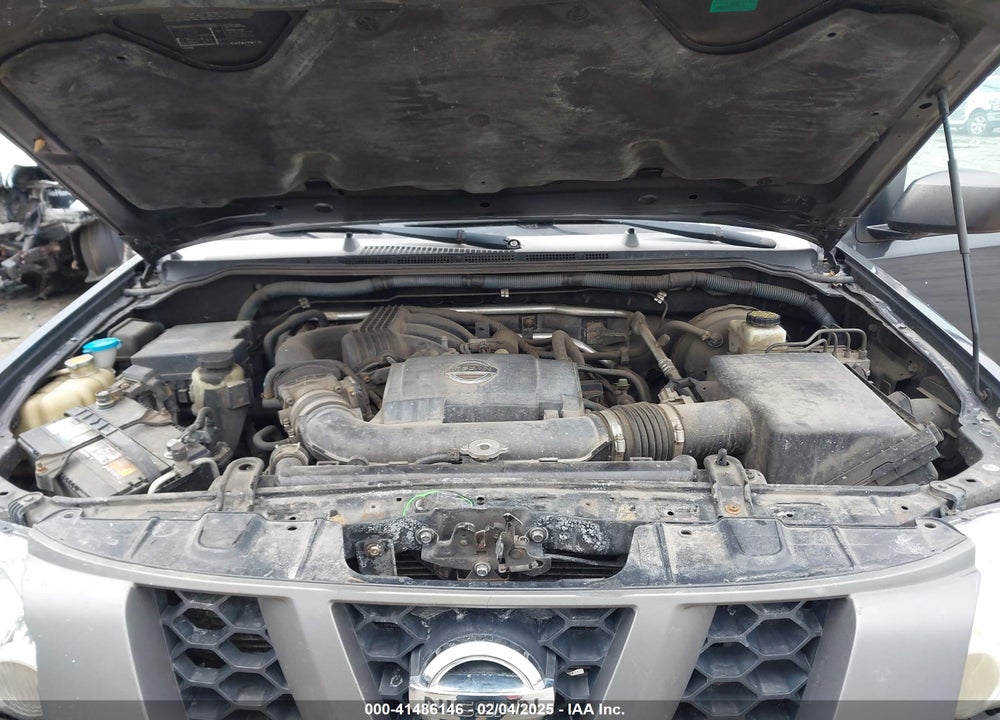 2008 NISSAN XTERRA X VIN: 5N1AN08WX8C537799