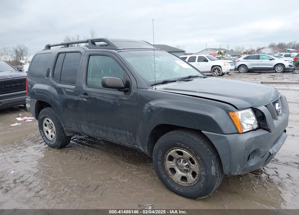 2008 NISSAN XTERRA X VIN: 5N1AN08WX8C537799