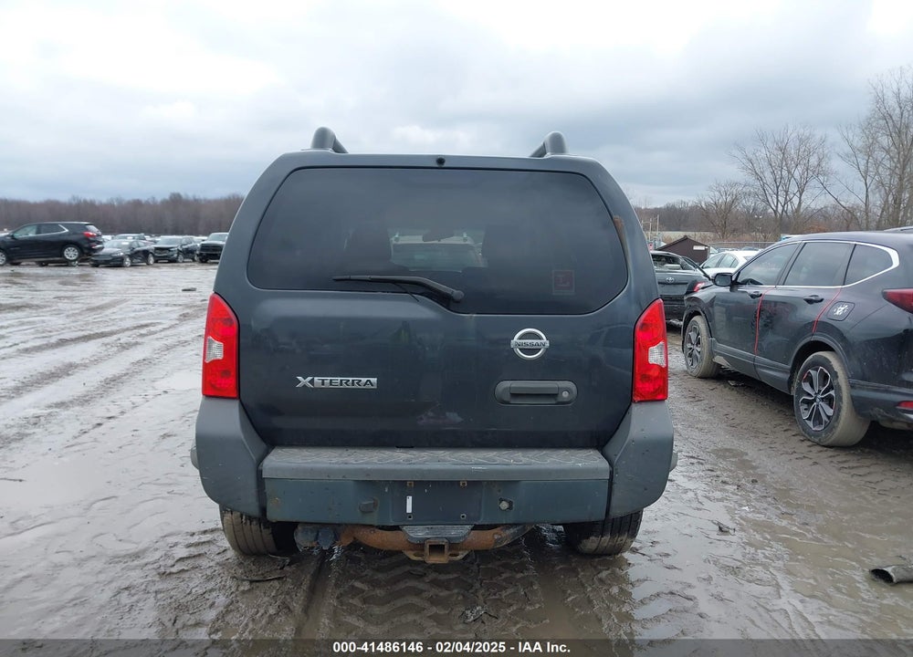 2008 NISSAN XTERRA X VIN: 5N1AN08WX8C537799