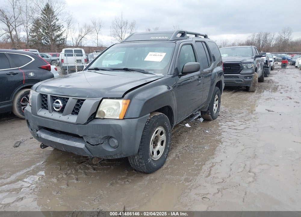 2008 NISSAN XTERRA X VIN: 5N1AN08WX8C537799