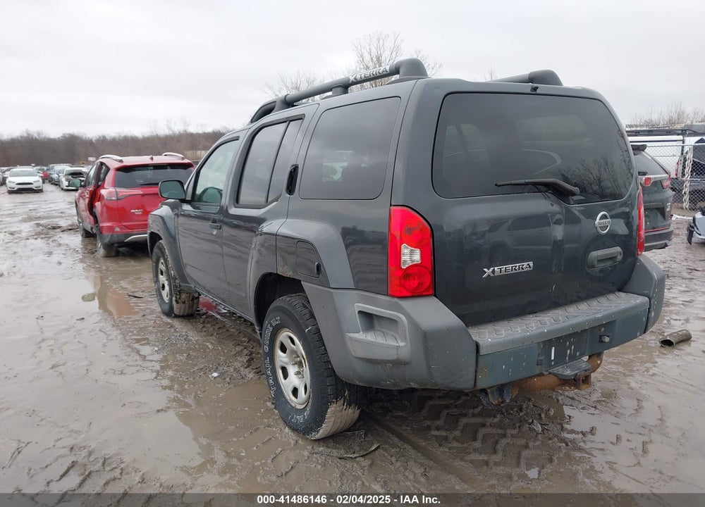 2008 NISSAN XTERRA X VIN: 5N1AN08WX8C537799