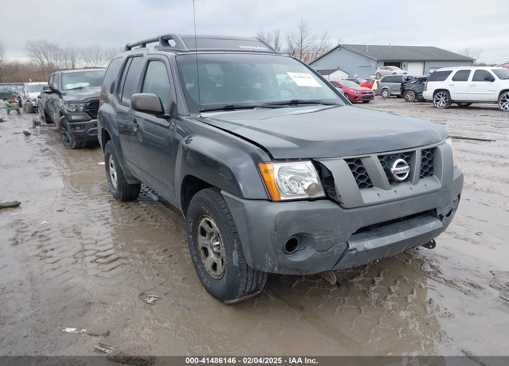 2008 NISSAN XTERRA X VIN: 5N1AN08WX8C537799
